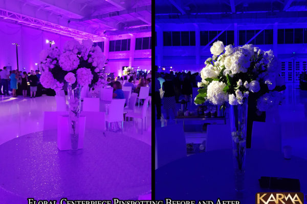 Floral-Centerpiece-Before-and-After-Hangar-One-Scottsdale-Karma-Event-Lighting-061816