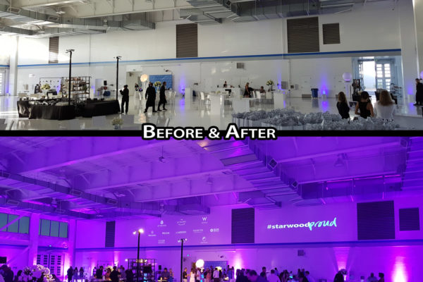 Hangar-One-Scottsdale-Corporate-Party-Karma-Event-Lighting-061816-Before-and-After