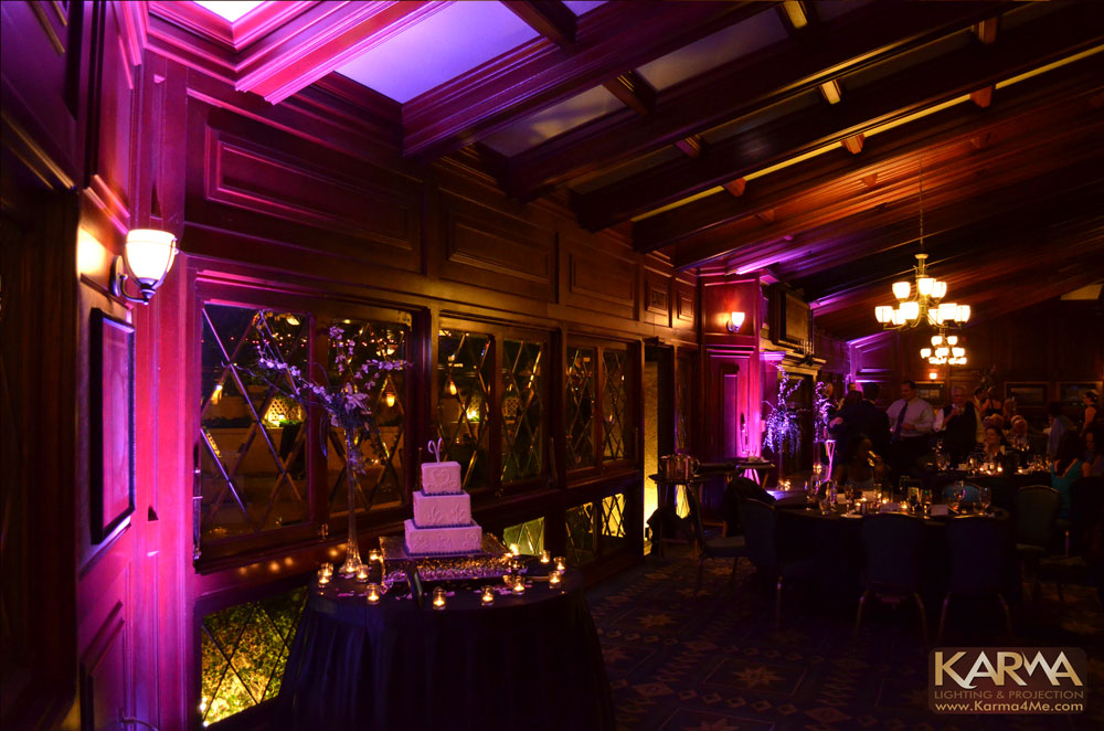 AZ Grand Resort Wedding Purple Uplighting Phoenix 3/9/13