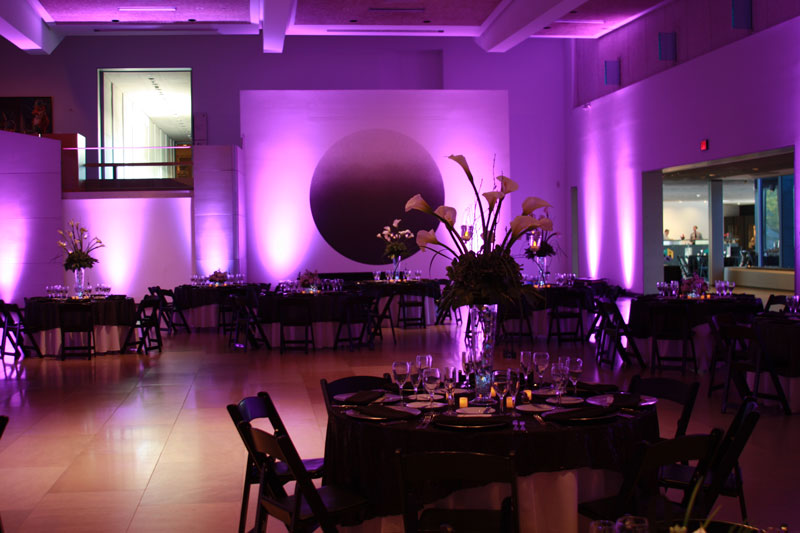 Phoenix-Art-Museum-Wedding-Purple-Uplighting Karma4me.com