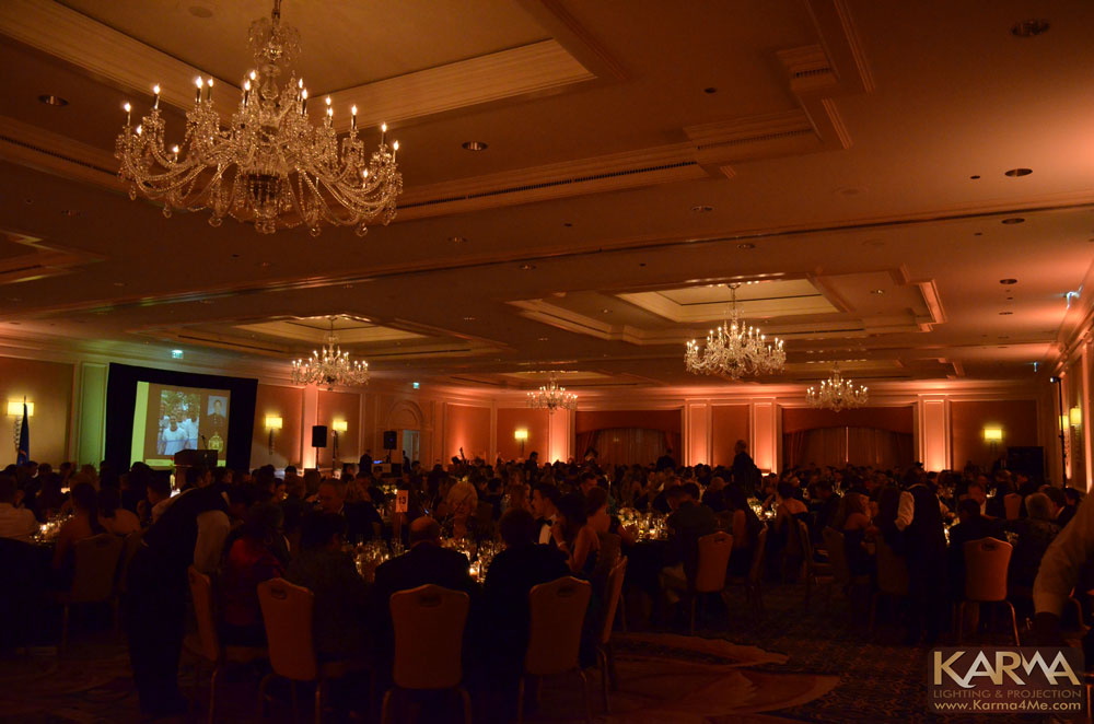 All Academy Military Ball 2012 at The Camby Phoenix Event Lighting