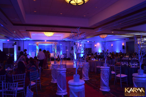 Hilton-Phoenix-Mesa-Indian-Wedding-Lighting-Blue-Monogram-Karma-Event-Lighting-041214-3