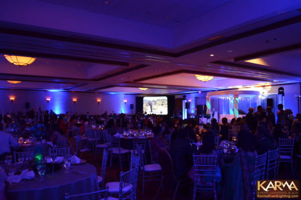Hilton-Phoenix-Mesa-Indian-Wedding-Lighting-Blue-Monogram-Karma-Event-Lighting-041214-4