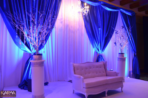 indian-wedding-blue-uplighting-dance-floor-truss-el-conquistador-resort-tucson-karma-event-lighting-062214-5