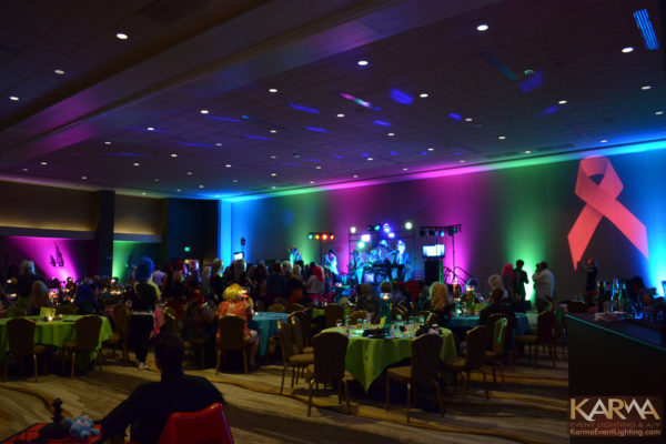 pointe-hilton-tapatio-phoenix-wig-out-charity-event-uplighting-ribbon-gobo-karma-event-lighting-032814-1