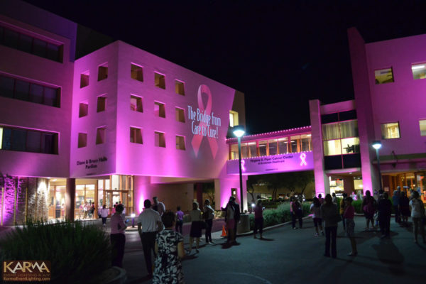 Virginia-G-Piper-Breast-Cancer-Awareness-Pink-Bridge-Karma-Event-Lighting-093014-3