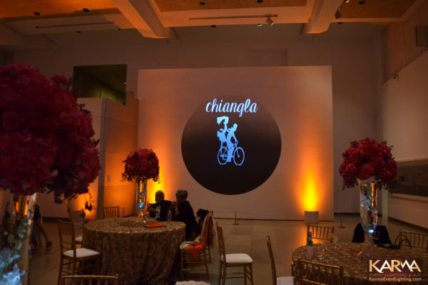 Phoenix-Art-Museum-Wedding-Lighting-Amber-Monogram-Pattern-Wash-Karma-Event-Lighting-120614-2