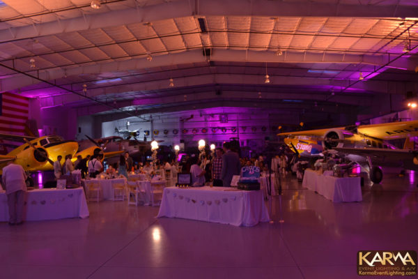 Mesa-Commemorative-Air-Force-Wedding-Lighting-Pink-Karma-Event-Lighting-050815-2