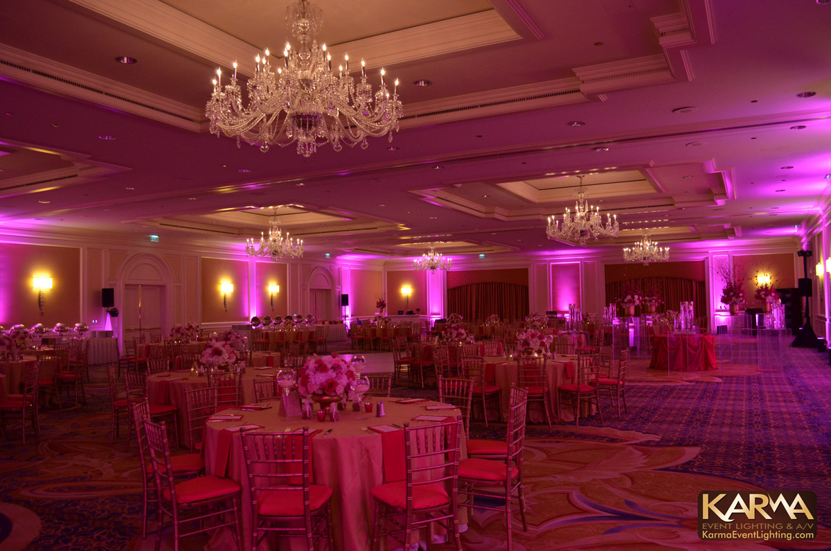 Indian Wedding at The Camby Phoenix with Magenta Lighting