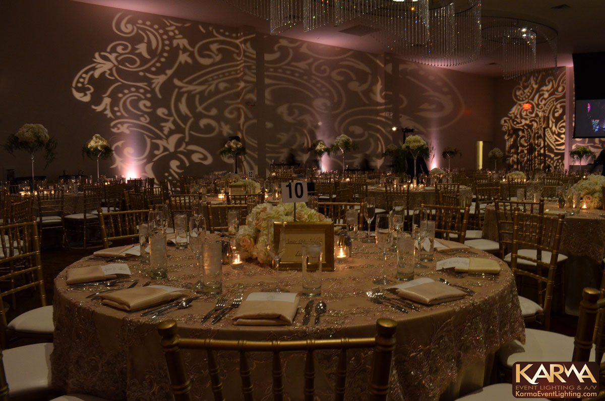 Surprising Wedding Lighting at Chateau Luxe Phoenix by