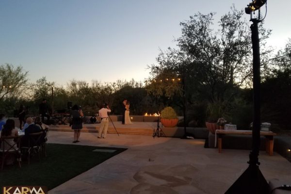 Four-Seasons-Scottsdale-Wedding-First-Dance-Spotlight-Karma-Event-Lighting