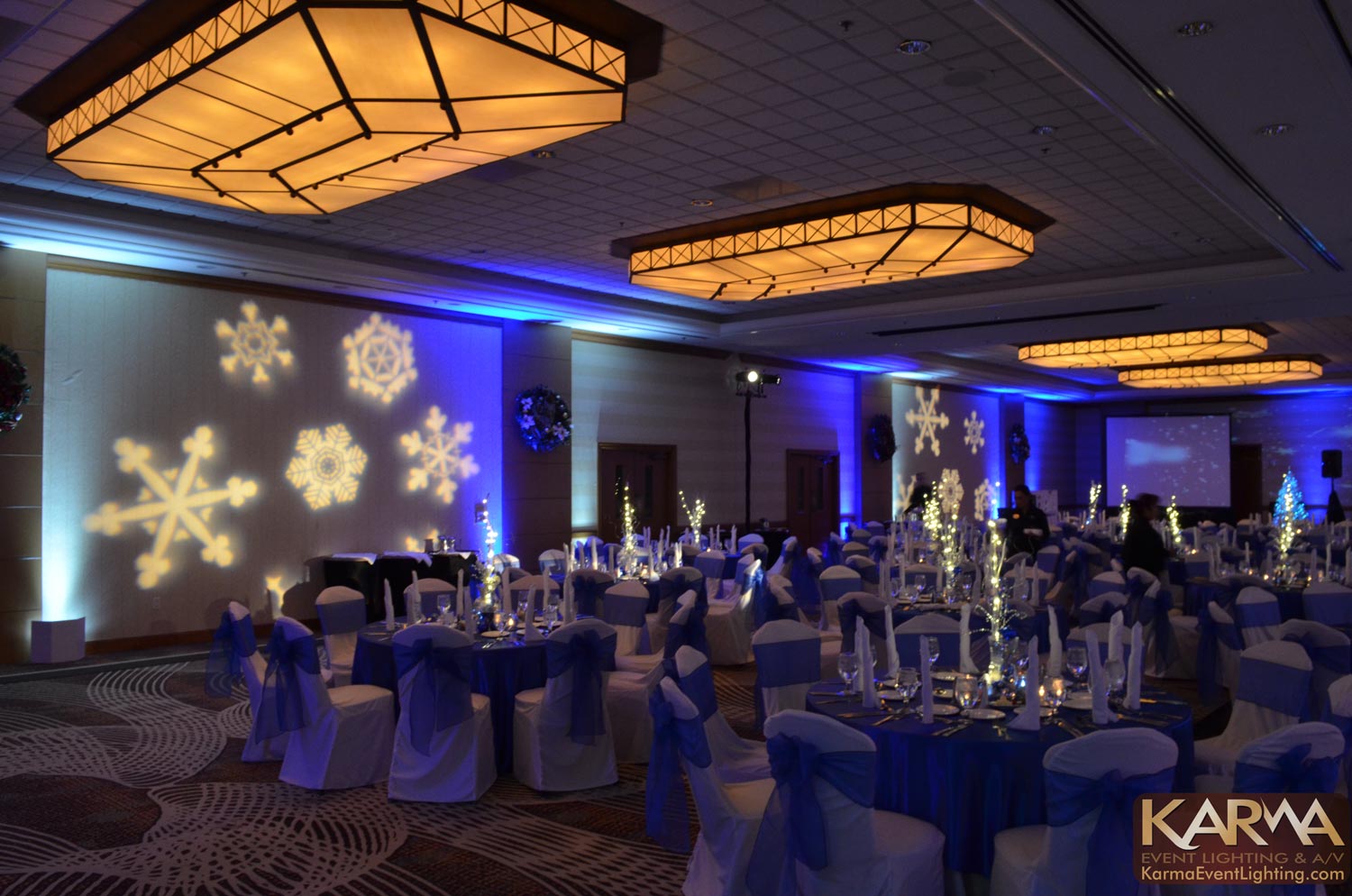 Winter Theme Corporate Event at Tempe Mission Palms