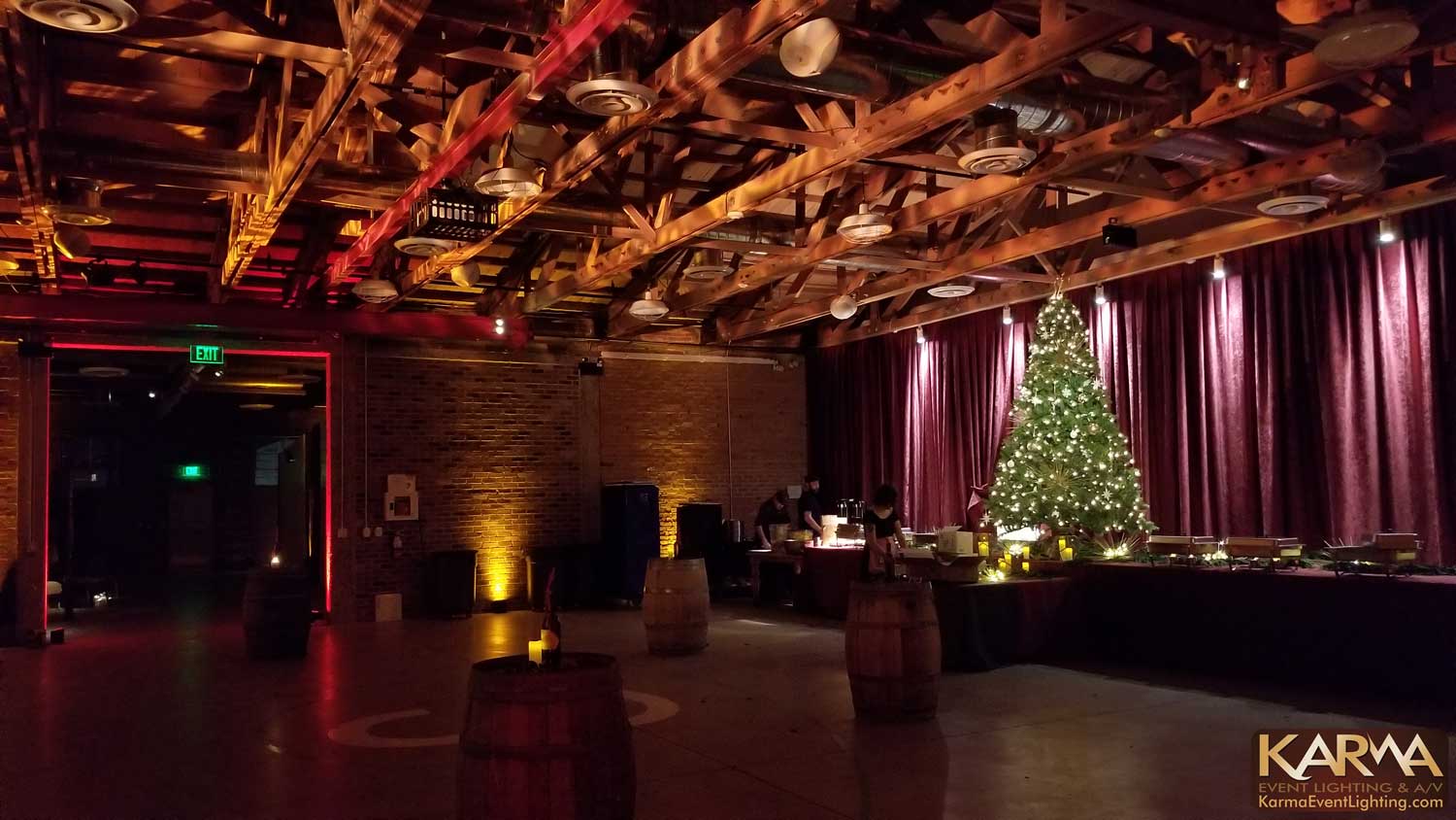 Christmas Theme Corporate Event at Tuft & Needle