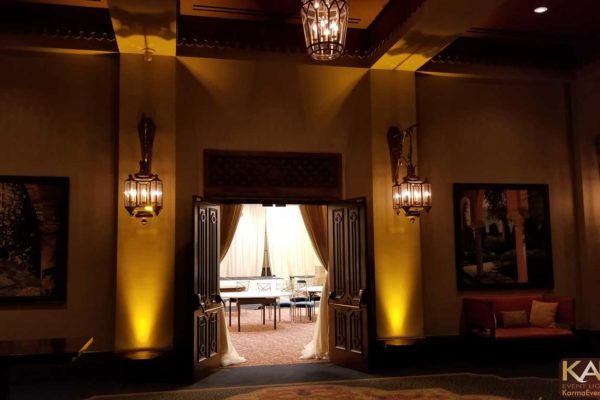 Montelucia-Alhambra-Uplight-Entrance-Door-Karma-Event-Lighting-111117