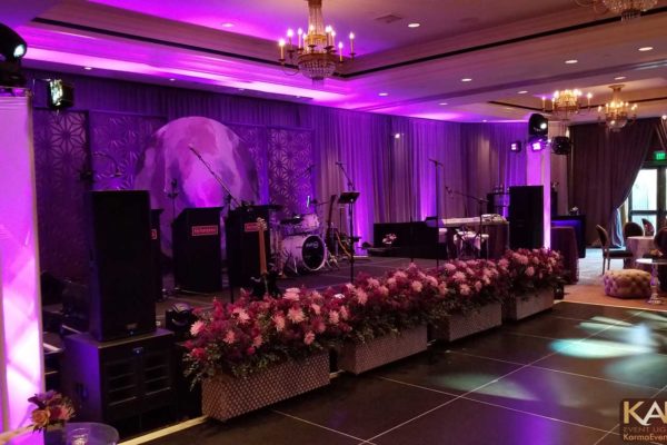 Montelucia-Valencia-Ballroom-Wedding-Stage-Florals-Moon-Backdrop-Karma-Event-Lighitng-032418