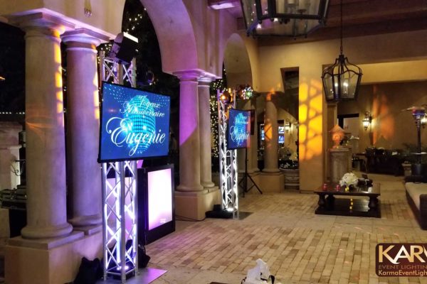 Birthday-Party-Private-Residence-TV-Disco-Ball-2018-01-12