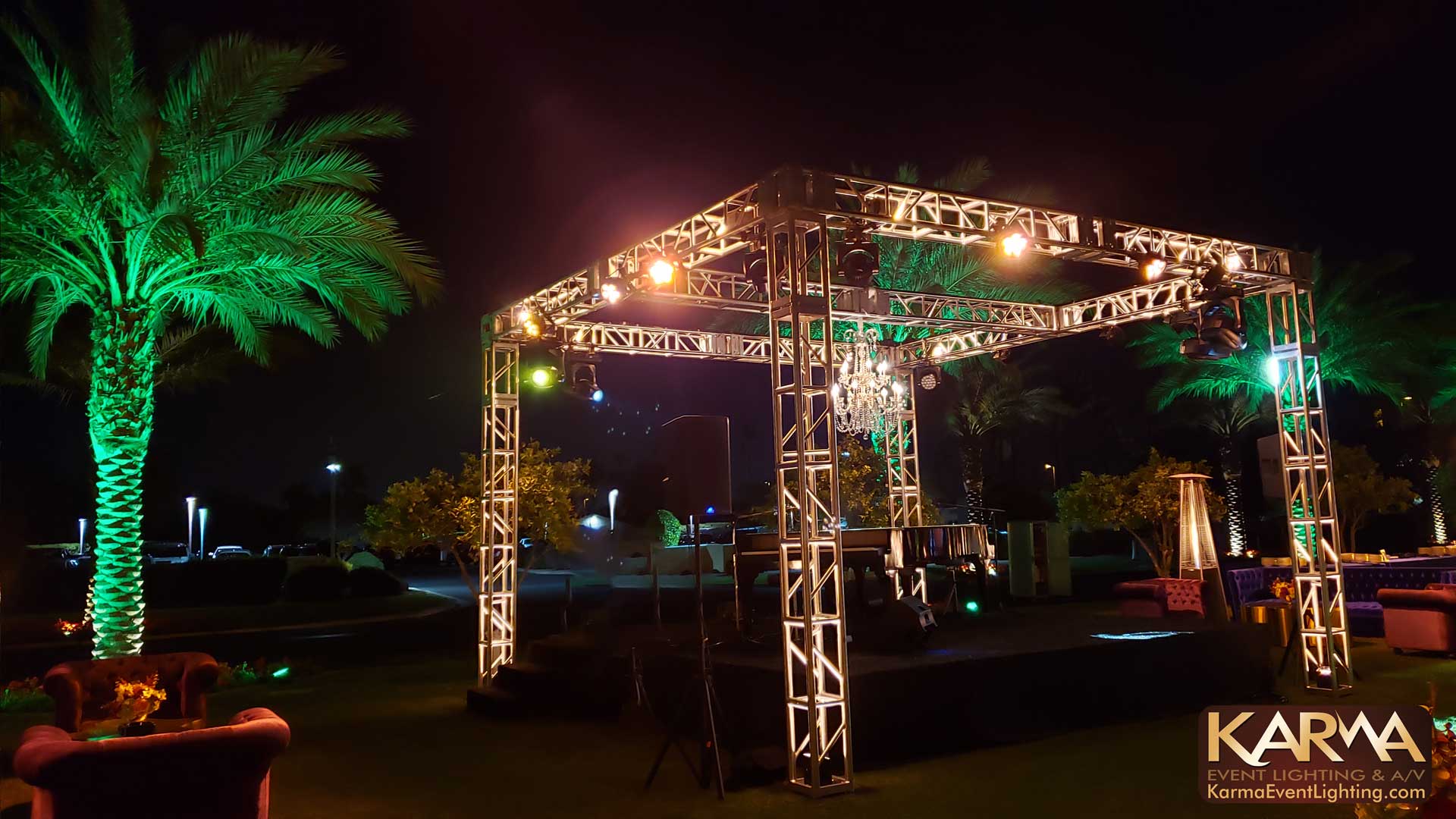 Outdoor Event Production at Wigwam Resort