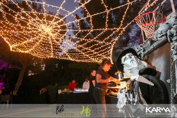 Halloween Spider Web String Light Harley Bonham Photography Karma Event Productions.com-9044